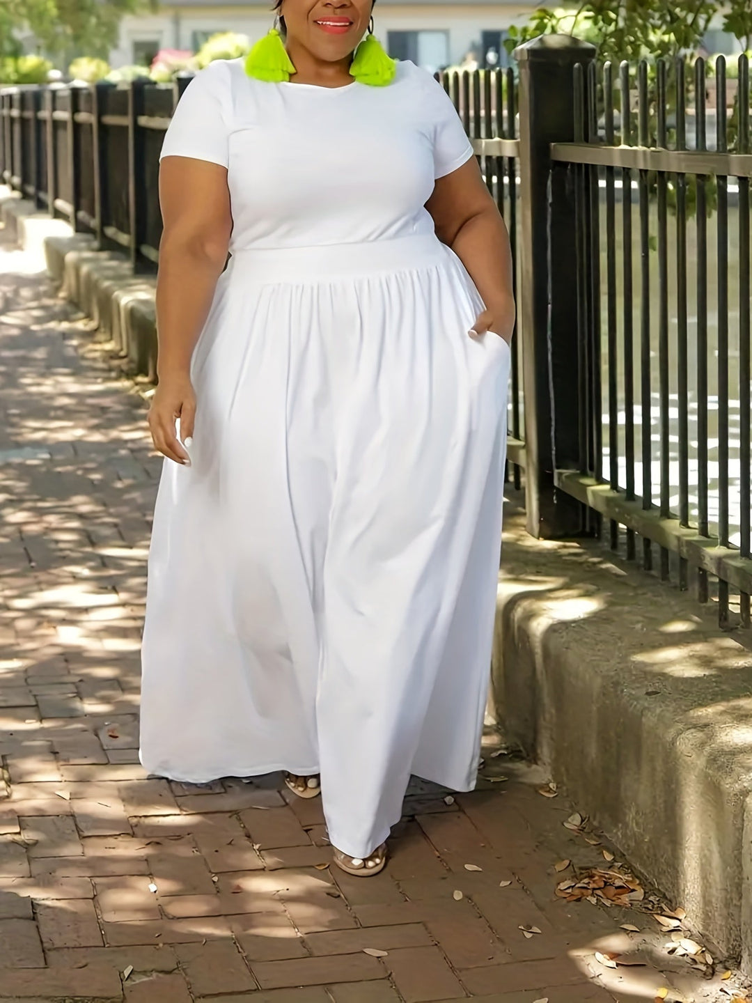 Kristina | Plus size basic dress