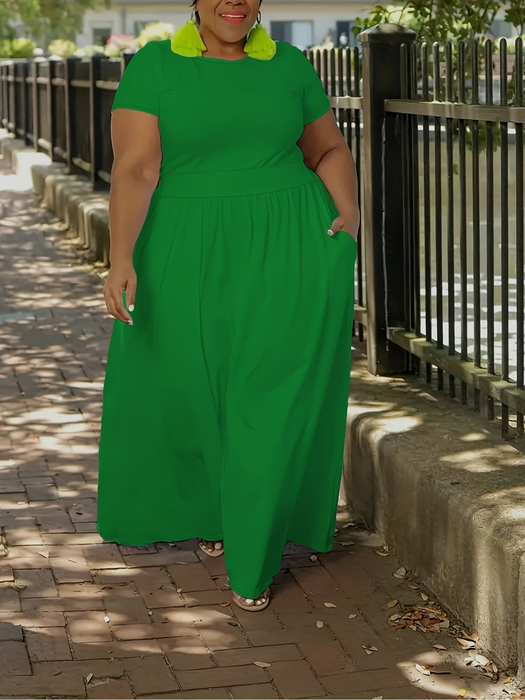 Kristina | Plus size basic dress