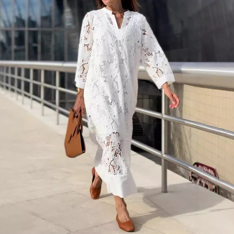 Linda™ - Comfy Lace Dress