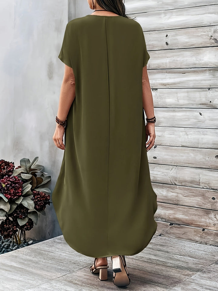 Hailey | Plus size V-neck dress