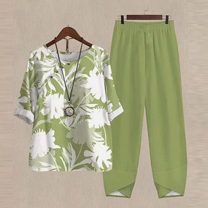 Imara™ - EFFORTLESS CHIC SHIRT AND PANT SET