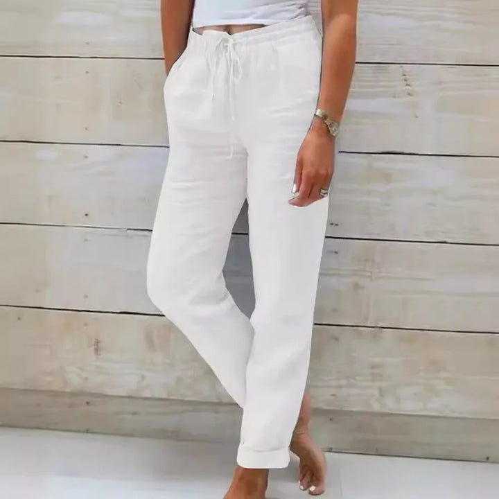 Cleo™ High-Waist Linen Pants