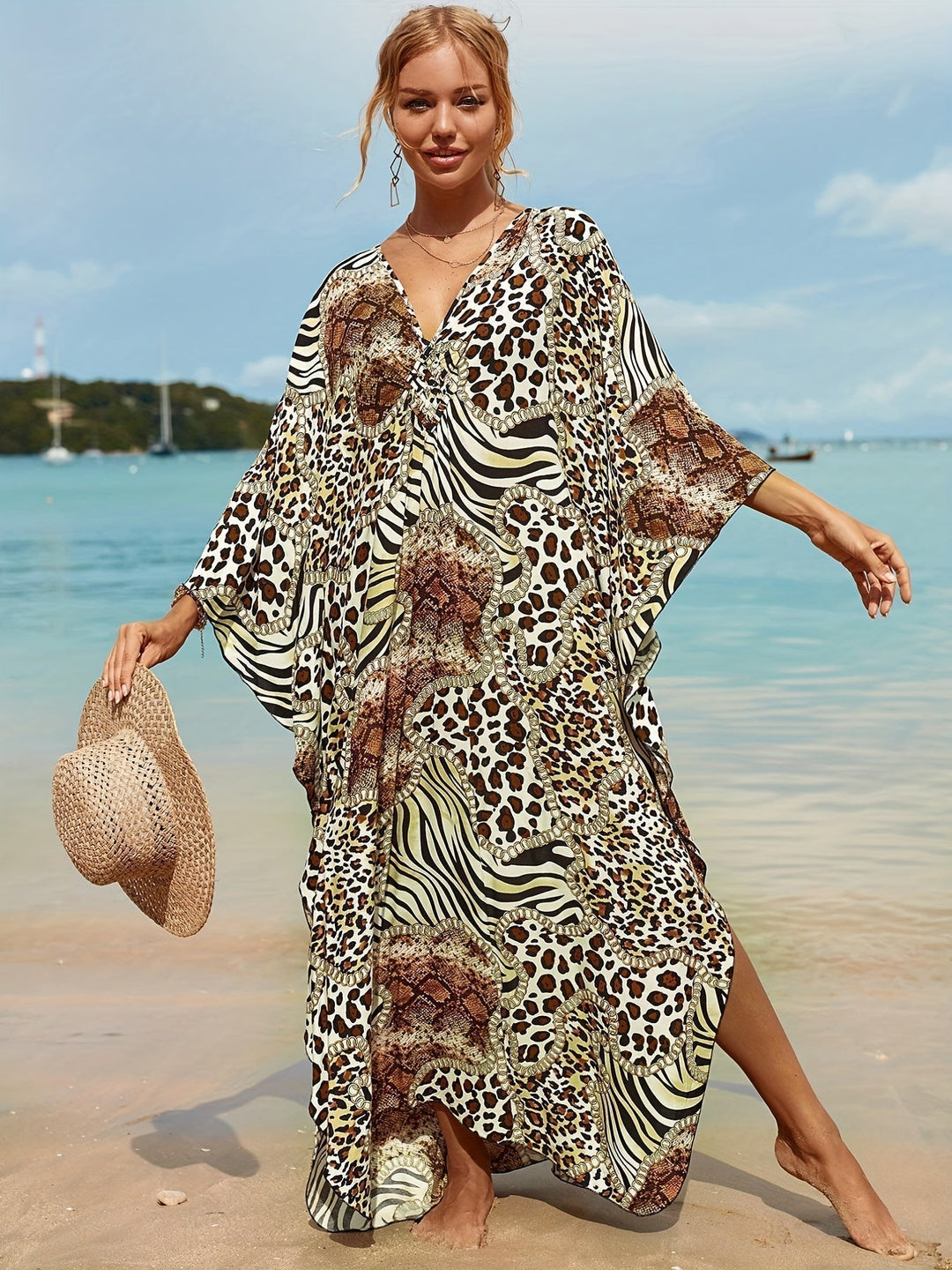 Amara™ - Wild Safari Beach Dress