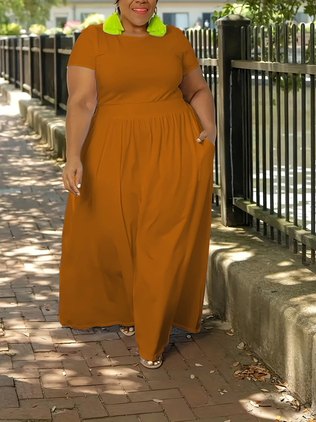 Kristina | Plus size basic dress