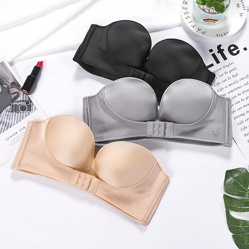 Julia™ - Strapless Front Buckle Bra