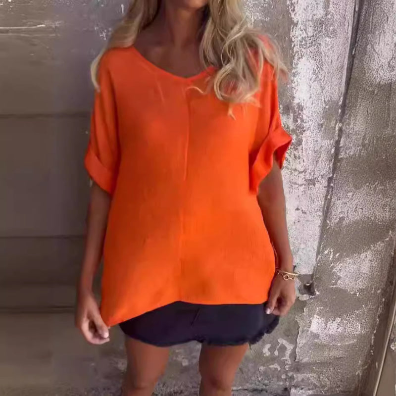 Daniela™ - Comfy Casual V-Neck Top