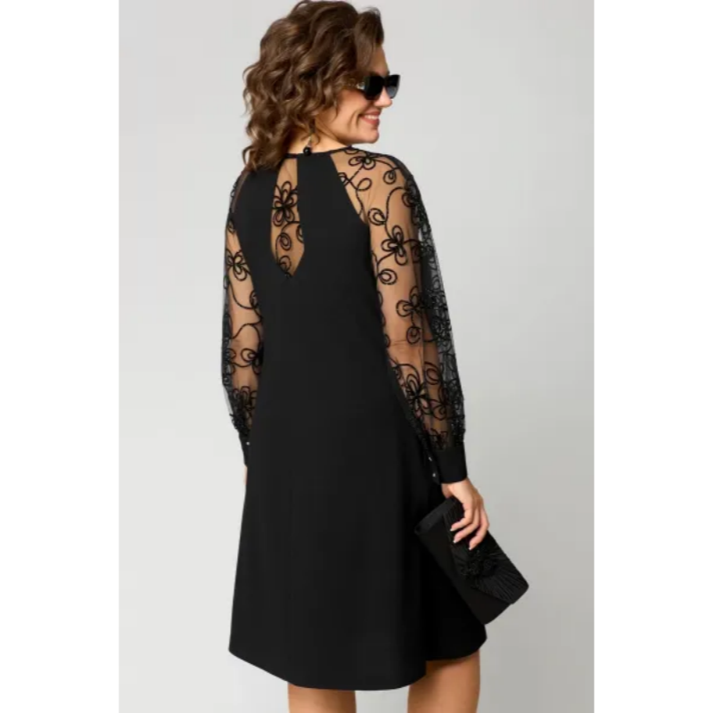 Elara | Plus Size Elegant Lace Dress